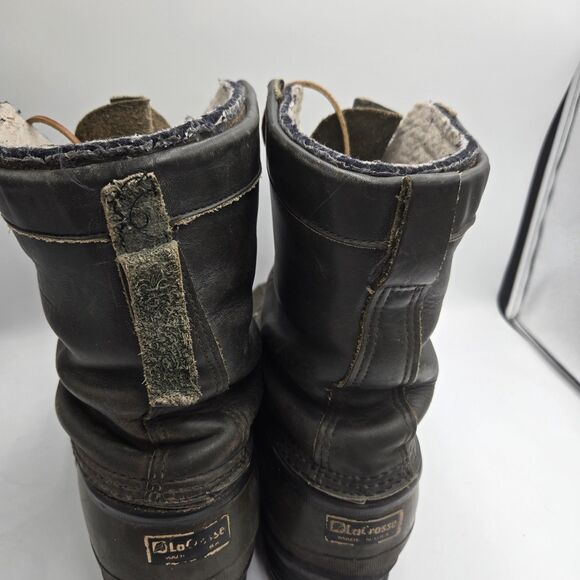 Vintage LaCrosse Duck Boots Mens 12 Grunge Military Workwear USA 90s Hunting main image 13